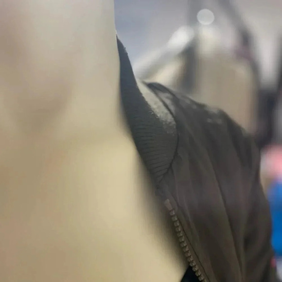 ROTHSCHILD OLIVE GREEN BOMBER JACKET FLORAL ACCENTS FIRS SIZE XL 16/ WOM… - Picture 13 of 16